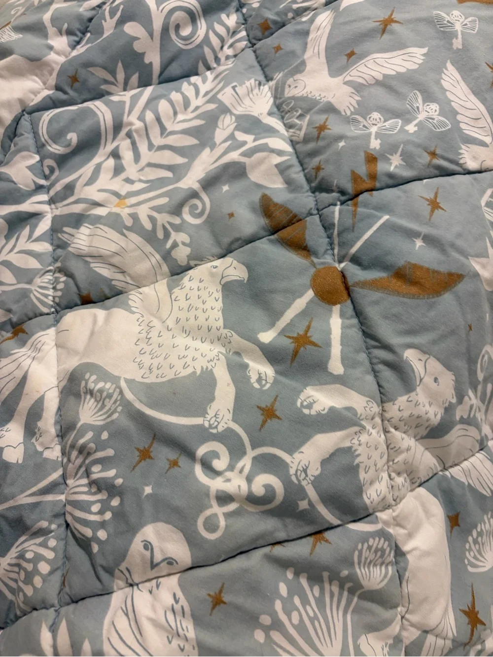 Pottery Barn Teen Harry Potter Magical Damask Twin Comforter